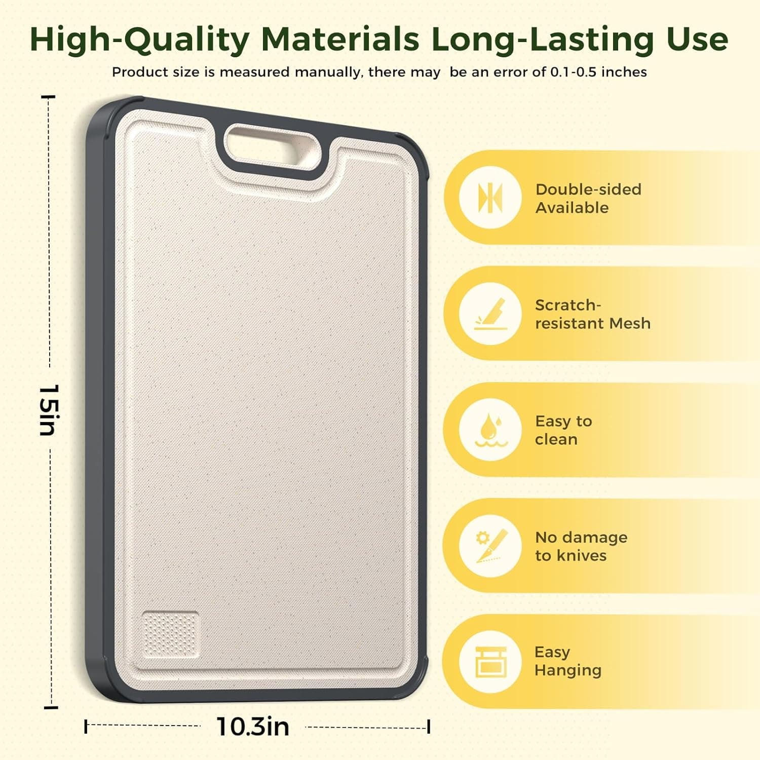 Titanium-Infused Cutting Boards (Set)